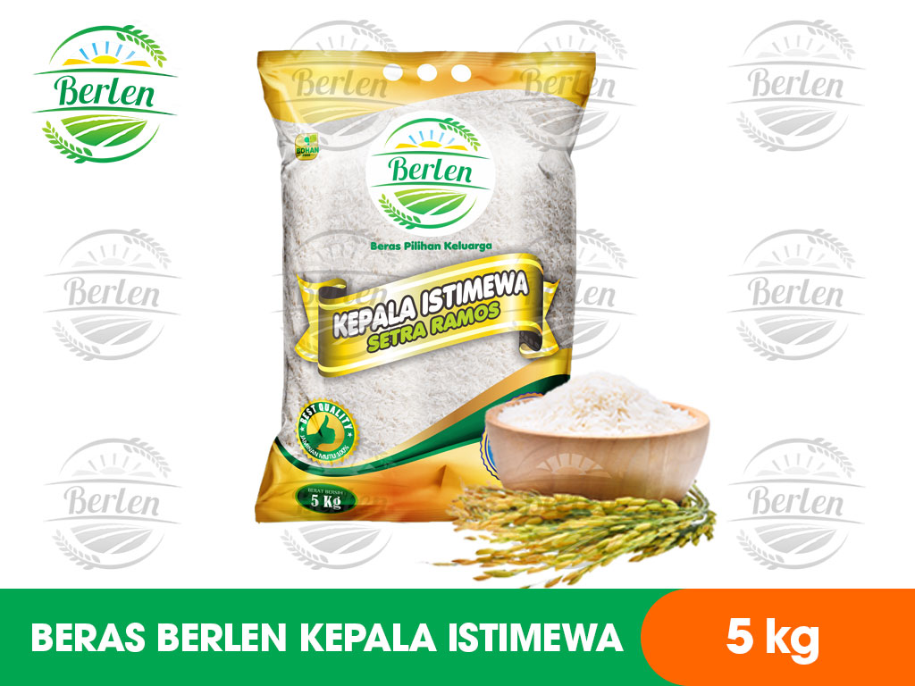 Beras Kepala Istimewa Berlen 5 kg