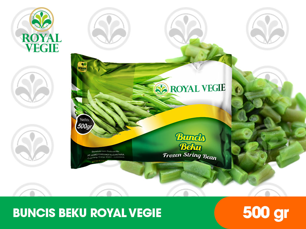 Buncis Beku Royal Vegie  Pillow 500 gr